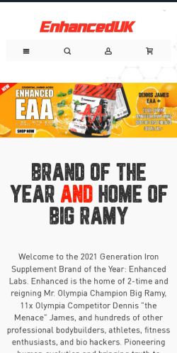 Mobile page screenshot