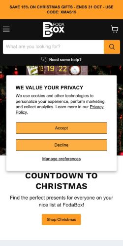 Mobile page screenshot