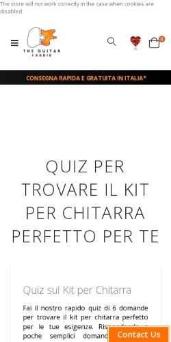 Mobile page screenshot