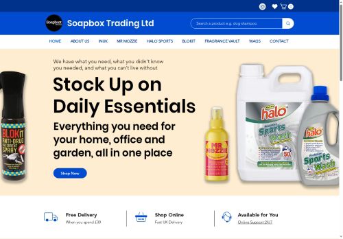 Desktop page screenshot