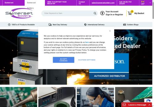 Desktop page screenshot