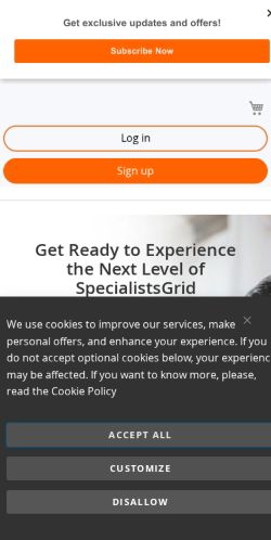 Mobile page screenshot