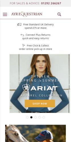 Mobile page screenshot