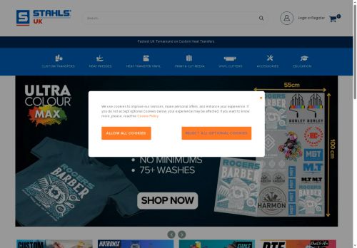 Desktop page screenshot