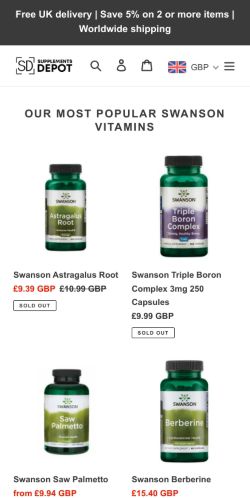 Mobile page screenshot