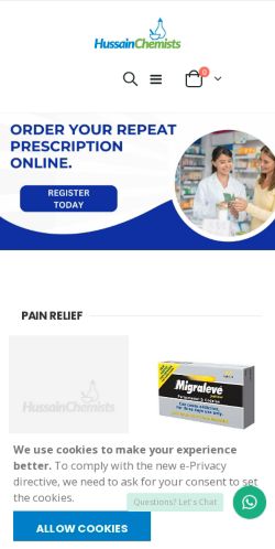 Mobile page screenshot