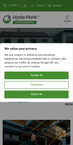 Mobile page screenshot