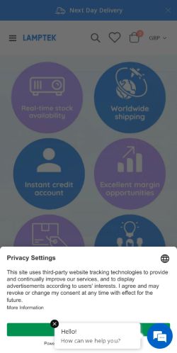 Mobile page screenshot