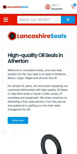 Mobile page screenshot