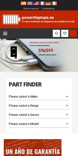 Mobile page screenshot