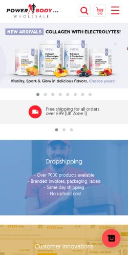 Mobile page screenshot