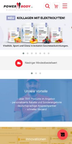 Mobile page screenshot