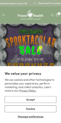 Mobile page screenshot