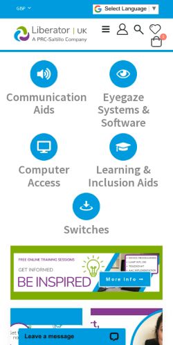 Mobile page screenshot