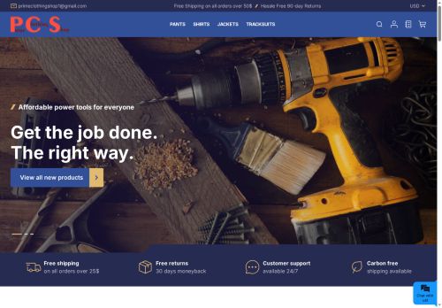 Desktop page screenshot