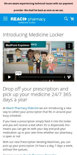 Mobile page screenshot