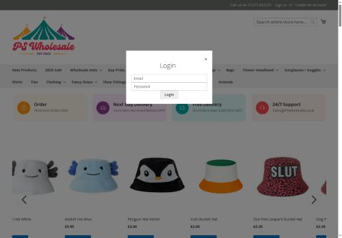 Desktop page screenshot