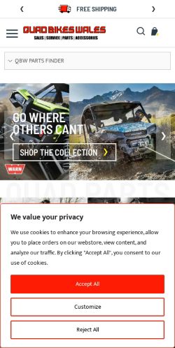 Mobile page screenshot