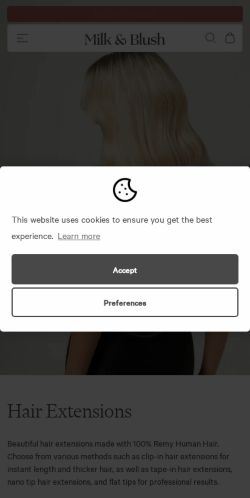 Mobile page screenshot