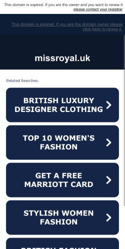 Mobile page screenshot