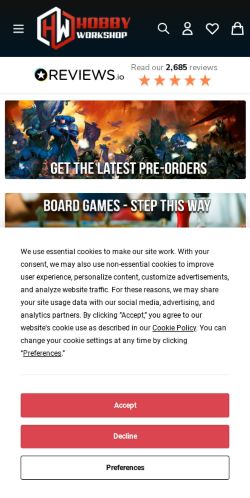 Mobile page screenshot