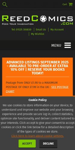 Mobile page screenshot