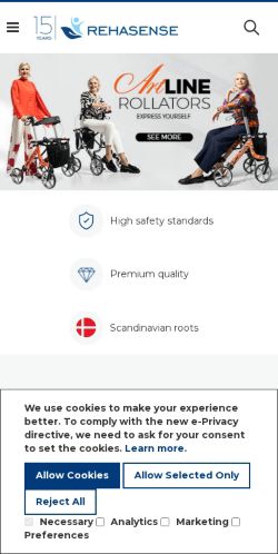 Mobile page screenshot