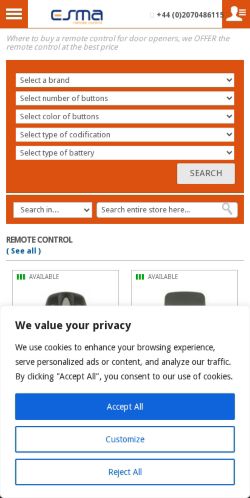 Mobile page screenshot