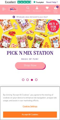 Mobile page screenshot