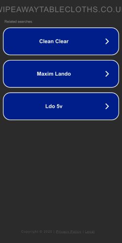 Mobile page screenshot