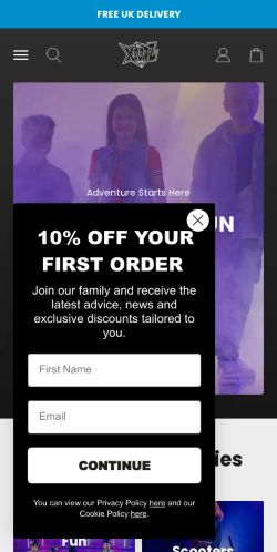 Mobile page screenshot