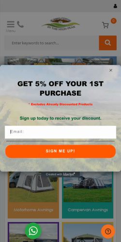 Mobile page screenshot