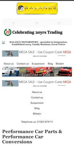 Mobile page screenshot