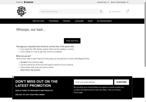 Desktop page screenshot