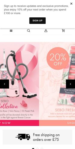 Mobile page screenshot