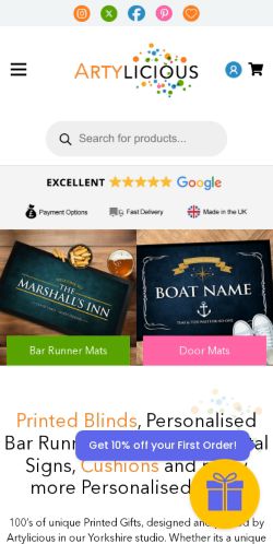 Mobile page screenshot