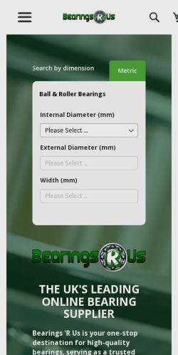 Mobile page screenshot