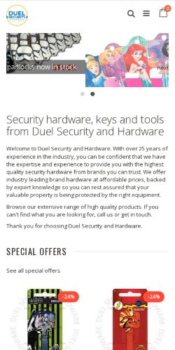 Mobile page screenshot