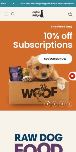 Mobile page screenshot