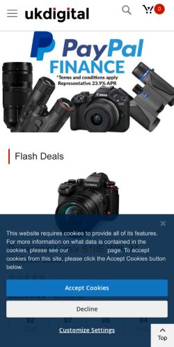 Mobile page screenshot