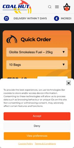 Mobile page screenshot