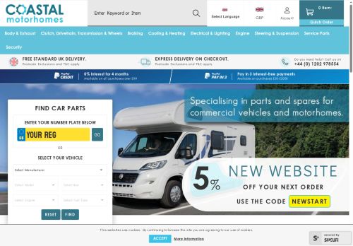 Desktop page screenshot