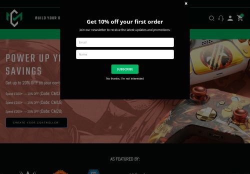 Desktop page screenshot