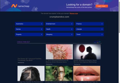 Desktop page screenshot