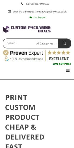 Mobile page screenshot