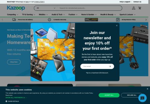 Desktop page screenshot