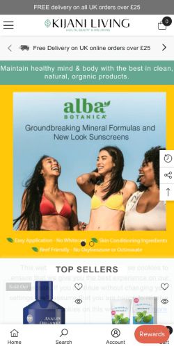 Mobile page screenshot