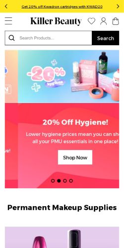 Mobile page screenshot