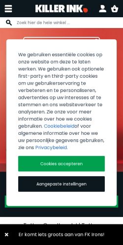 Mobile page screenshot