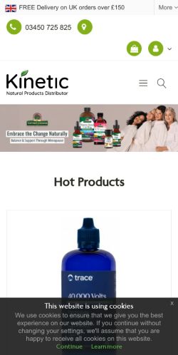 Mobile page screenshot